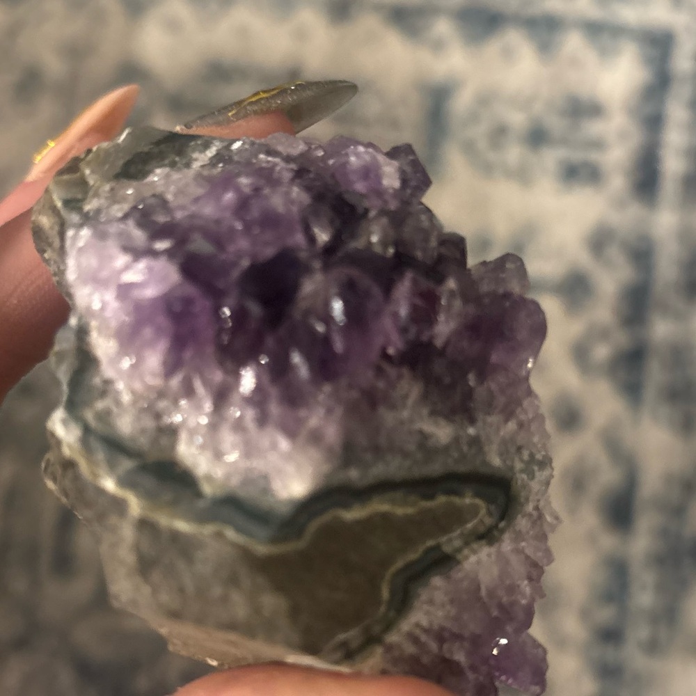 Purple Crystal Geode - Picture 3 of 5